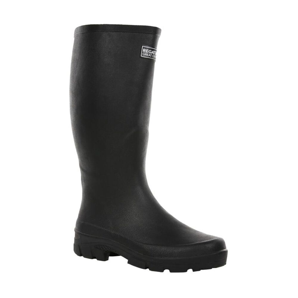Regatta Great Outdoors Mens Mumford II Rubber Wellington Boots / Black
